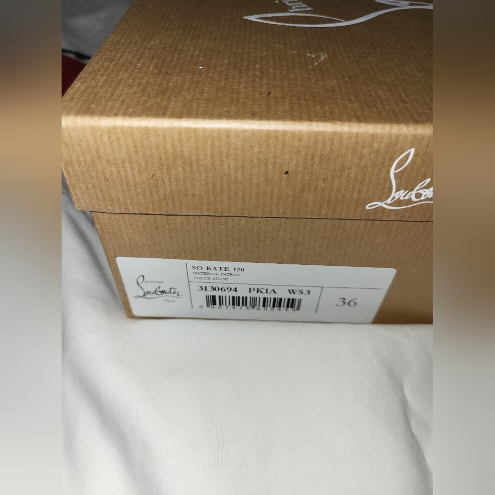 Christian Louboutin Tan Leather Pumps So Kate Size 6 - Picture 4 of 5